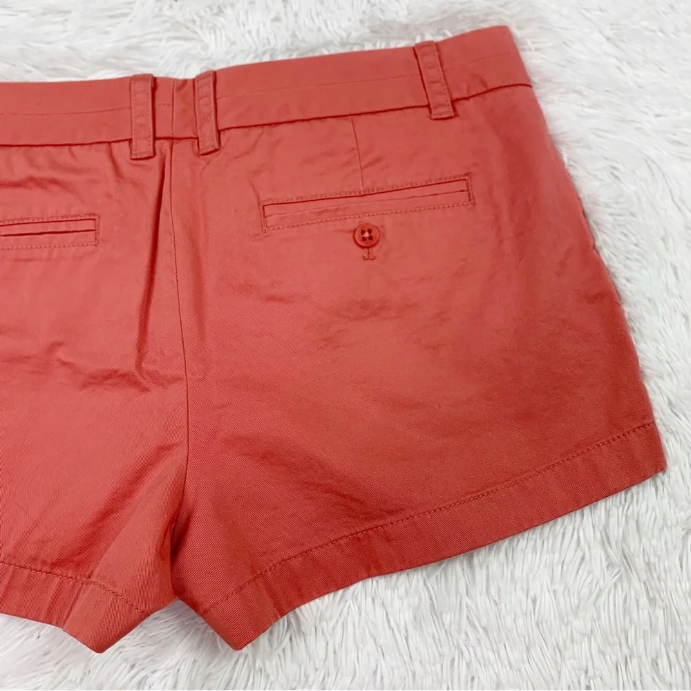 J‎ Crew women size 12 Classic 4 inch chino shorts